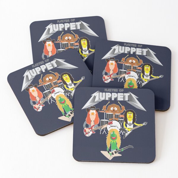 Item preview, Master of Muppets 2 - Muppets as Metallica Band designed and sold by Graphecx.