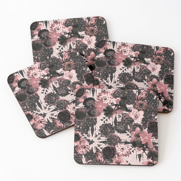 Item preview, Floral GEO V1 Pink designed and sold by OHafner.