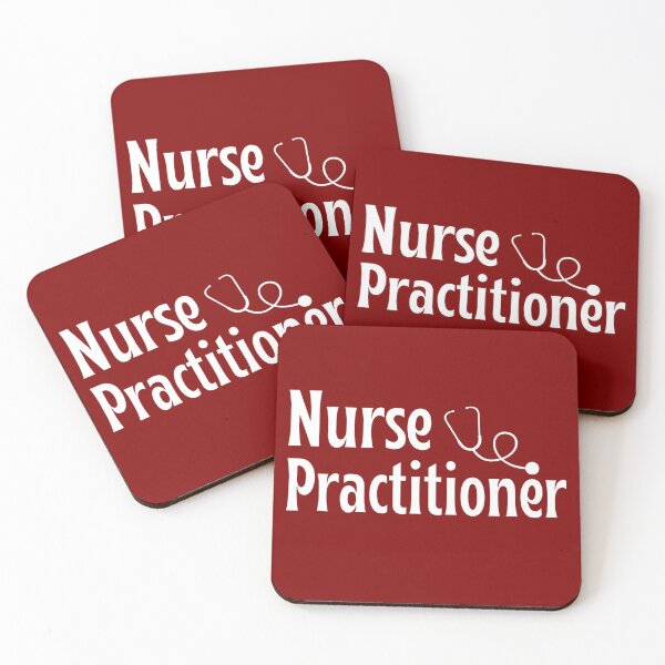 Item preview, Nurse practitioner - nurse gift/present (white/grey)  designed and sold by PickaSticka.