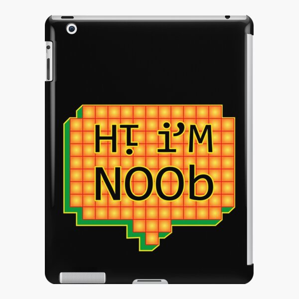 Noob Oof  iPad Case & Skin for Sale by billyandgraham