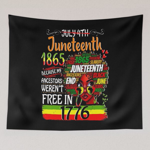 Item preview, Juneteenth Because My Ancestor Werent Free Afro Black Women_1 designed and sold by BargerStore.