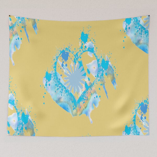 Item preview, Graphic Psychedelic Abstract  Heart Design, nr 6,Trippy Psychedelic Arte Abstracto designed and sold by Adri Barnard.