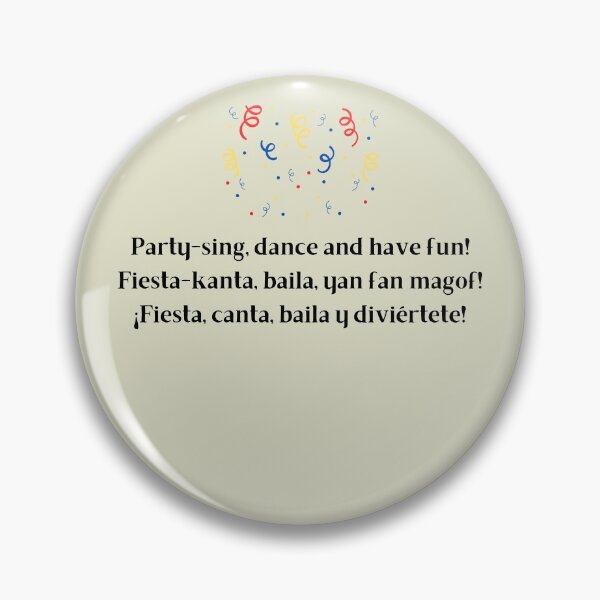 Item preview, Party-sing, dance and have fun! designed and sold by POSITIVE4EVA.
