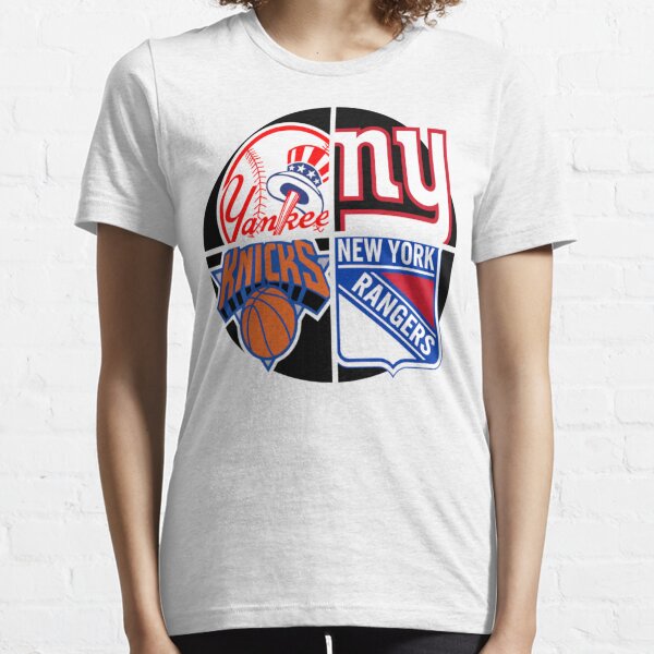 New York city sports teams Ny Mets, Knicks, Jets, Rangers, Giants and  Brooklyn Nets Shirt - teejeep