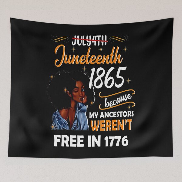 Item preview, Juneteenth Black Women Because My Ancestor Werent Free 1776 designed and sold by BargerStore.