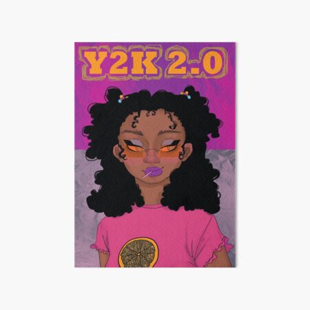 what's cyber!? y2k poster Sticker for Sale by worldofangst