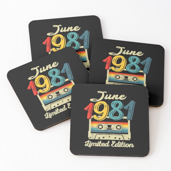 Item preview, Vintage June 1981 Cassette Tape 40th Birthday Decorations designed and sold by Oscar123412.
