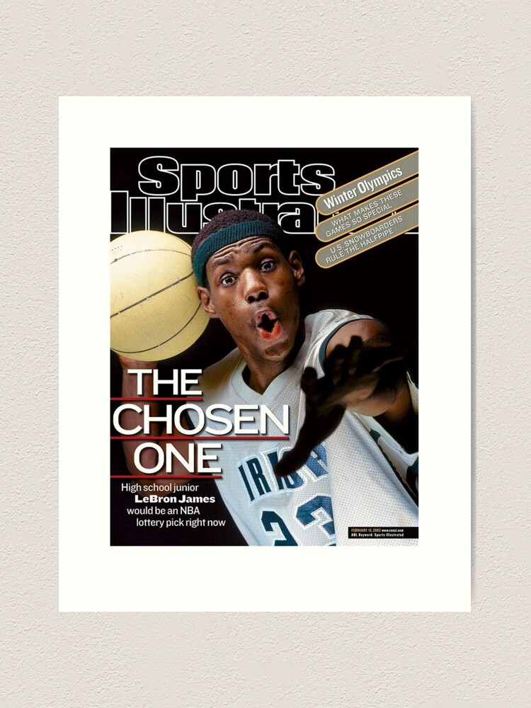 LEBRON JAMES Sports Illustrated The Chosen One Original Framed.