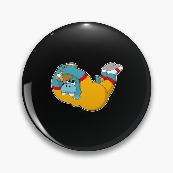 Item preview, Hippo at Football Sports designed and sold by Snabdesign84.