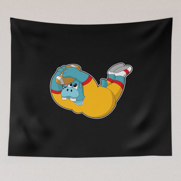 Item preview, Hippo at Football Sports designed and sold by Snabdesign84.