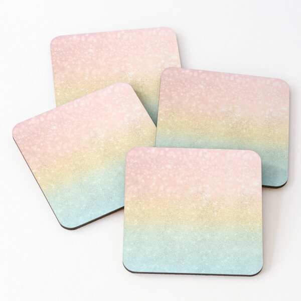 Item preview, Pink Gold Mint Glitter Ombre Luxury Design designed and sold by NdesignTrend.
