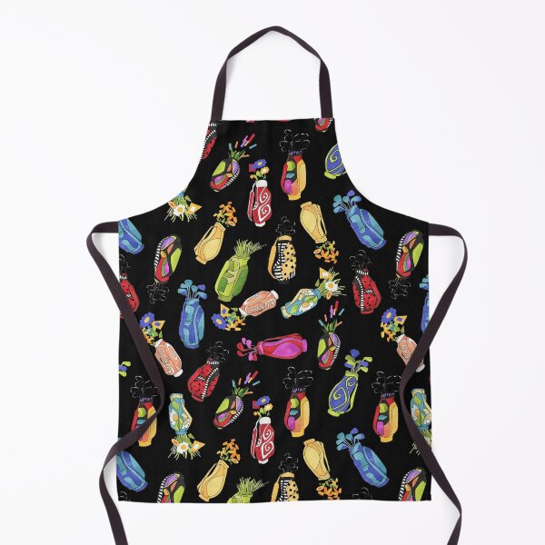Item preview, Golf Bag color flower pattern designed and sold by WaveOcean123.