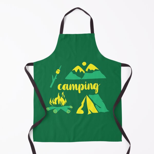 Item preview, Summer camping flat drawing designed and sold by CutieBlue.