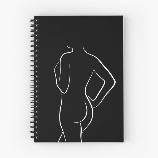 Item preview, Minimalist Line Art Nude Woman - Curious Cait designed and sold by Melody Watson.