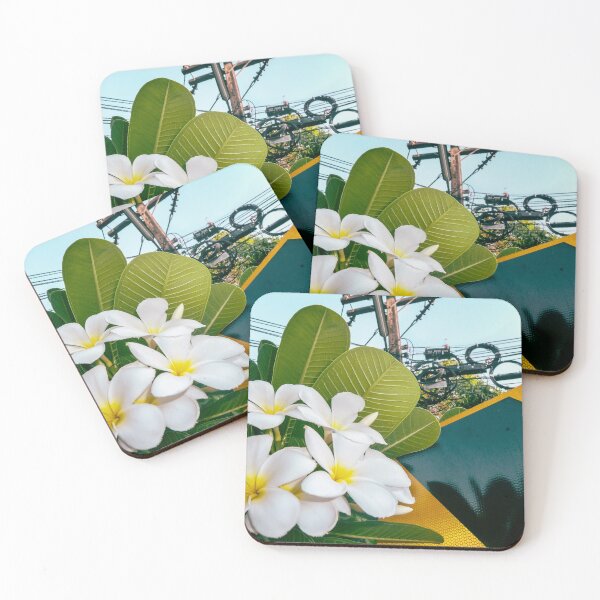 Item preview, Flowers next to power pole designed and sold by lightsfromspace.