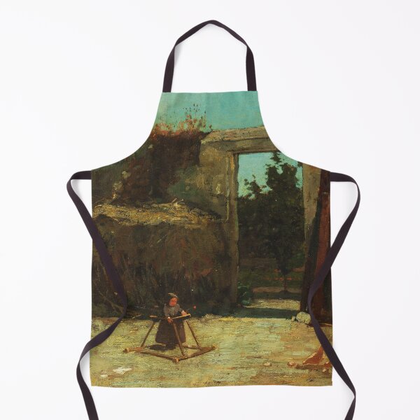 Artikelvorschau, Baby in walker on the farmstead - Claude Monet entworfen und verkauft von Vintage Designs +.