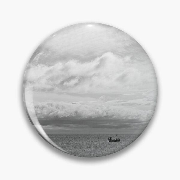 Item preview, Lone Boat Under Cloudy Sky designed and sold by Rob Cole Photography.