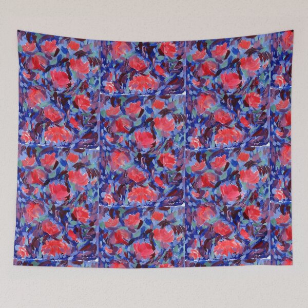 Item preview, roses in a pond_dana krystle 2020 designed and sold by dana-krystle.