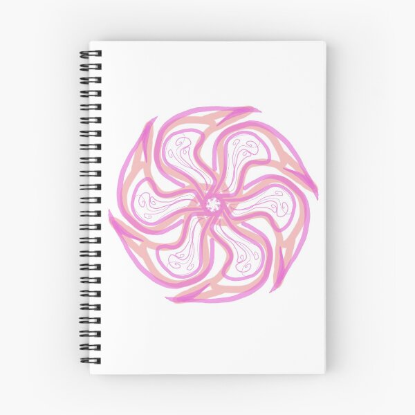 Item preview, flor fractal rosa y morado la flor de la vida yoga espiritual designed and sold by MariaElenaPaint.