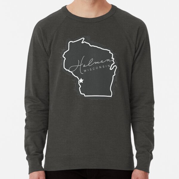 Item preview, Holmen Wisconsin State - Painted Map designed and sold by SaltyLoon.