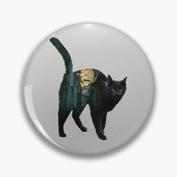Item preview, Black Cat City Double Exposure designed and sold by AwesomeProject.