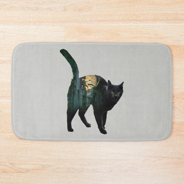 Item preview, Black Cat City Double Exposure designed and sold by AwesomeProject.