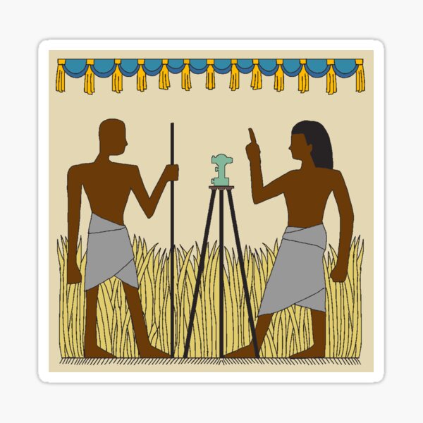 SURVEYOR OF ANCIENT EGYPT Sticker
