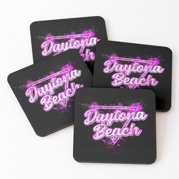 Item preview, Daytona Beach Retro Paint Splatter Tropical designed and sold by ashlynfernand.