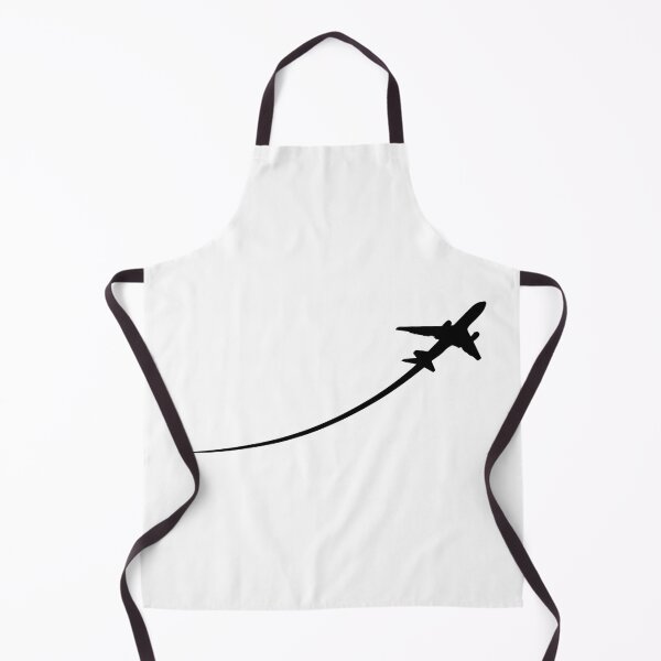 Item preview, Minimalist plane with condensation trail designed and sold by avionbubble.