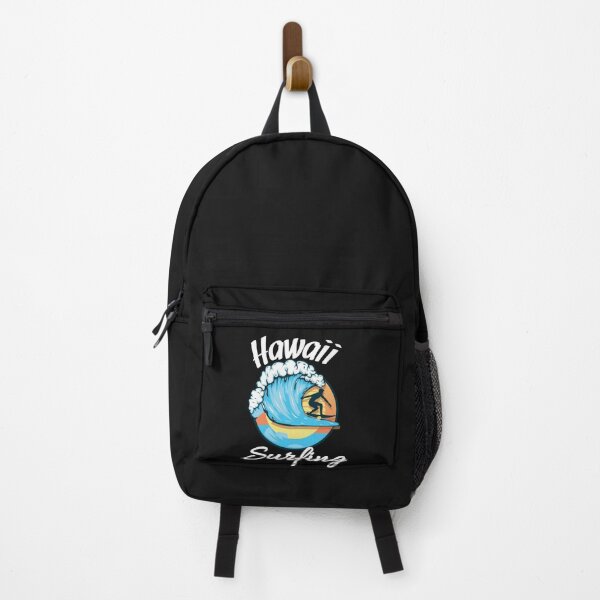 Item preview, Hawaii Surfing Funny Vintage Sunset and Blue Ocean Waves designed and sold by adityanik.