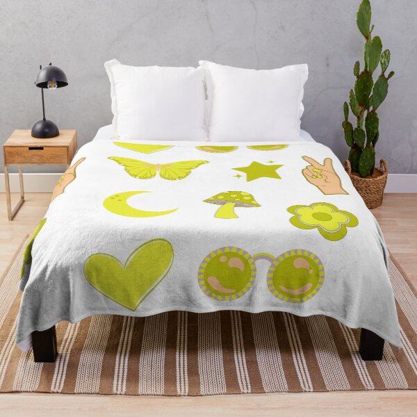 Item preview, Shades of chartreuse green sticker pack designed and sold by Clickforyous.