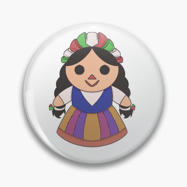 Item preview, Traditional Mexican Dolly - Lele Dolly (Transparent PNG) designed and sold by Alan Jhibran Flores Plata.