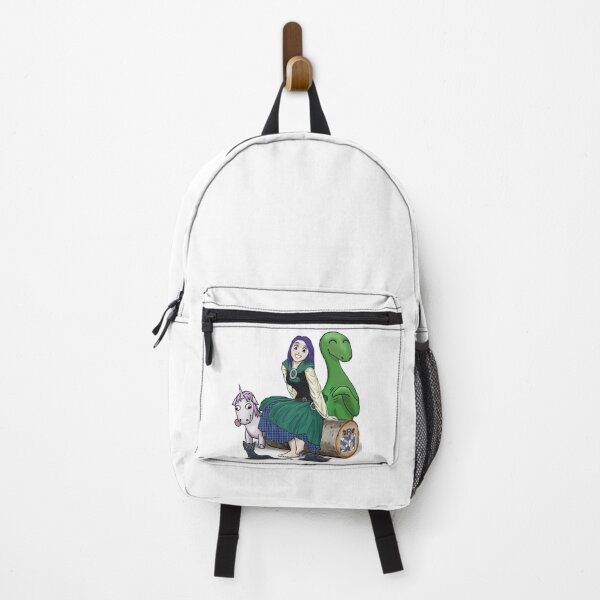 Item preview, Scottish Lass with Nessy, Unicorn, and Kitties designed and sold by FlikeNoir.