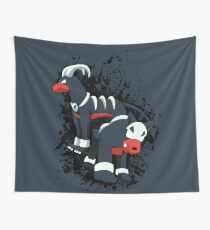 Houndour and Houndoom Splatter Wall Tapestry