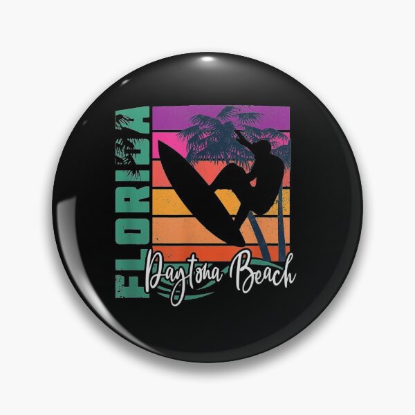Item preview, Daytona Beach Florida Retro Surfing Vacation designed and sold by ashlynfernand.