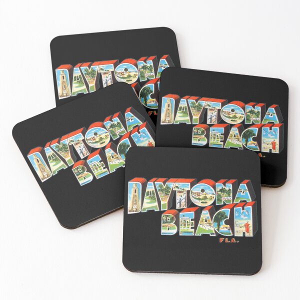 Item preview, Daytona Beach Florida FL Vintage Retro Souvenir designed and sold by ashlynfernand.