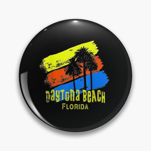 Item preview, Daytona Beach Florida Retro with Palm Trees designed and sold by ashlynfernand.