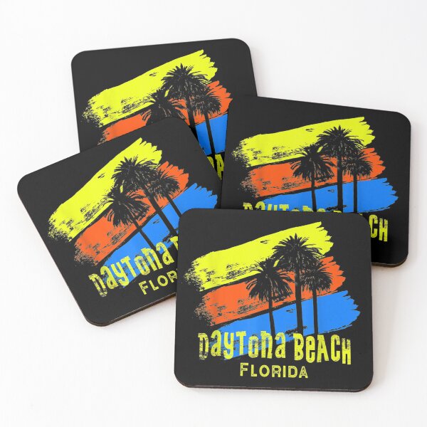 Item preview, Daytona Beach Florida Retro with Palm Trees designed and sold by ashlynfernand.