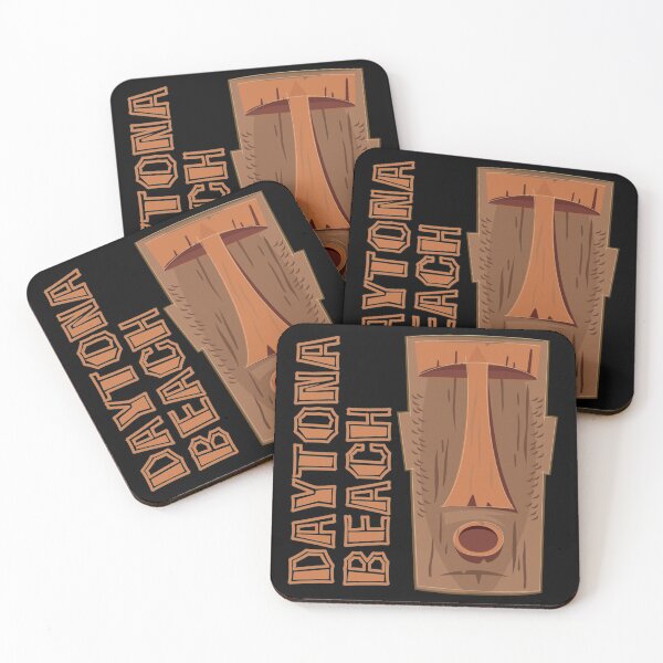 Item preview, Daytona Beach Florida Vintage Tiki Man Design designed and sold by ashlynfernand.
