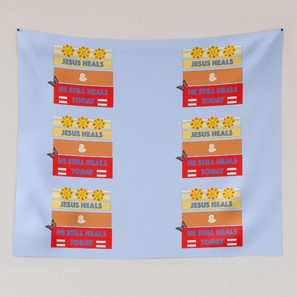 Item preview, JESUS HEALS designed and sold by wildlittlefan.