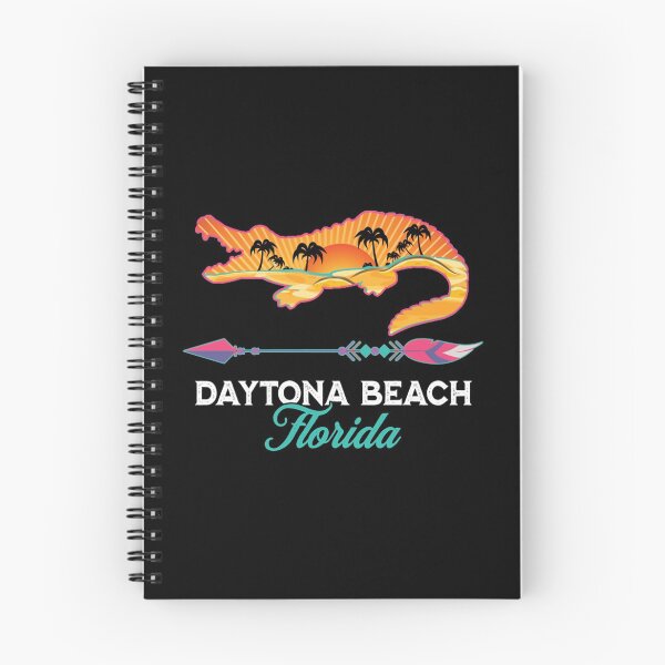 Item preview, Daytona Beach Florida Alligator Retro Palm Trees designed and sold by ashlynfernand.