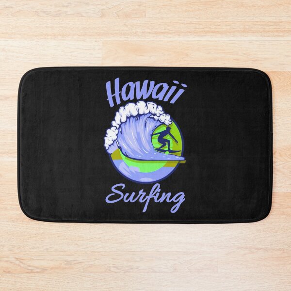 Item preview, Hawaii Surfing Funny Vintage Sunset and Blue Ocean Waves designed and sold by adityanik.
