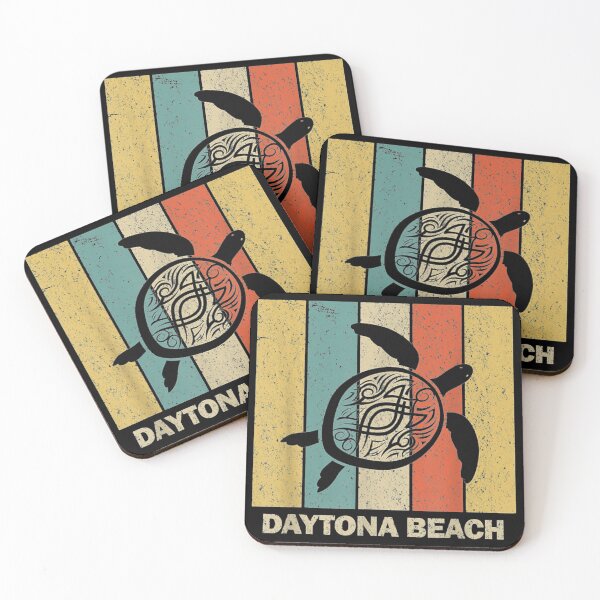 Item preview, Daytona Beach Florida Retro 80s Tribal Sea Turtle designed and sold by ashlynfernand.
