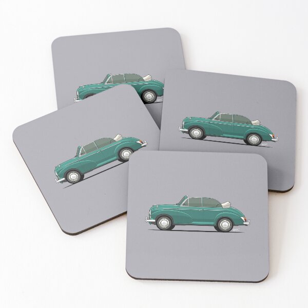 Artikelvorschau, Morris Minor Traveller - Einzelabbildung - Grün entworfen und verkauft von RJWautographics.