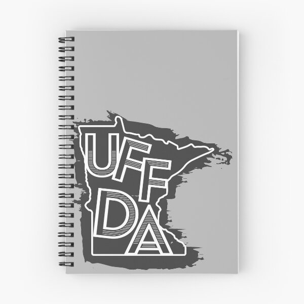 Item preview, Uffda Minnesota State | Painted Map Graphic designed and sold by SaltyLoon.