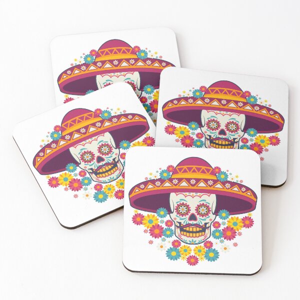 Item preview, Dia De Los Muertos sugar skull designed and sold by Emil1993.