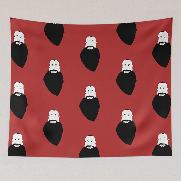 Item preview, Blackbeard in red designed and sold by mjohmy.