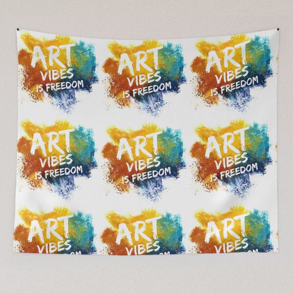 Item preview, Art vibes is freedom, is good Vibes designed and sold by ArtisanDesigner.