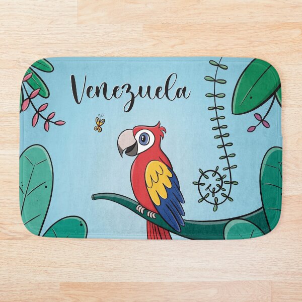 Artikelvorschau, Venezuela | Venezolanische Kunst | Venezolanischer mehrfarbiger Ara | Venezuela-Geschenk entworfen und verkauft von Dahyi.