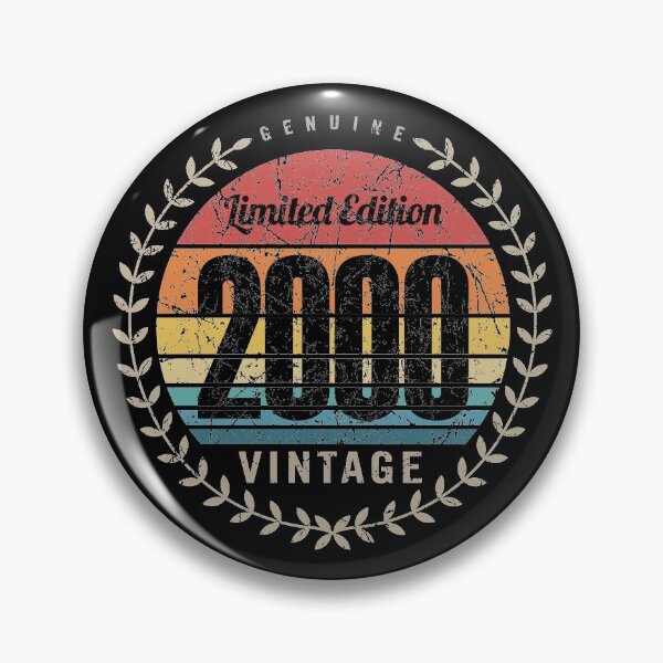 Item preview, 2000 Year Retro Vintage Style Birthday Anniversary Reunion Event Logo designed and sold by hobrath.